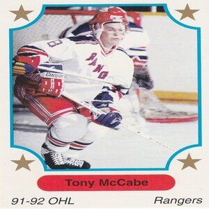 Tony McCabe - 1991 7th Inning Sketch "Tomorrow's Stars Today" Hockey Card